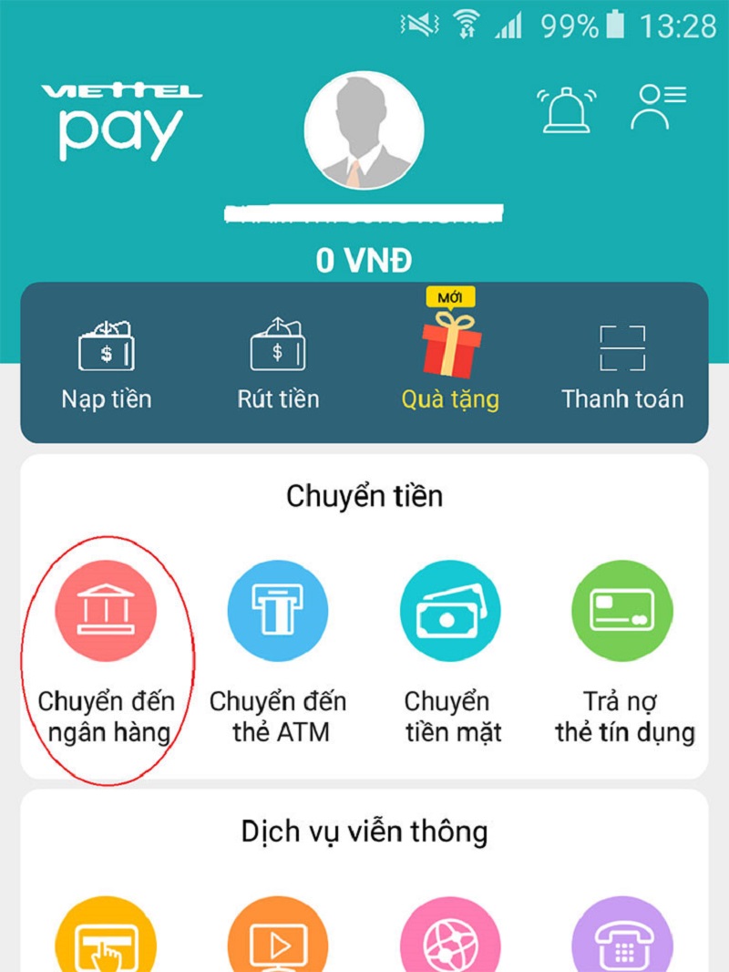 Cách rút tiền tài tài khoản điện thoại thông qua các ứng dụng của nhà mạng Viettel