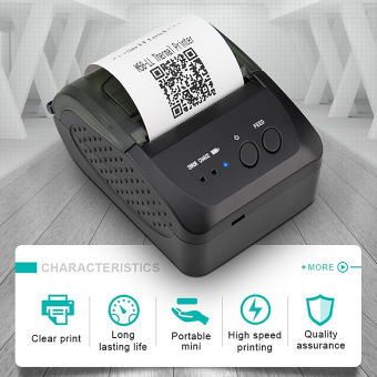 Mini Portable Bluetooth Thermal Printer Rechargeab 1