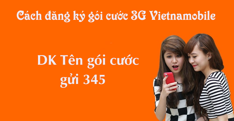 cách đăng ký 3g của mạng vietnamobile