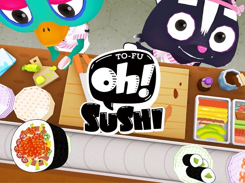 TO-FU Oh! SUSHI – Khám phá game bé làm Sushi cực vui và thú vị