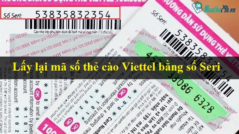 Cách lấy mã cào Viettel bằng My Viettel